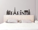 Paris Vinyl Decals Silhouette Modern Wall Art Sticker